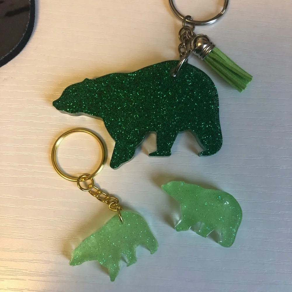 Handmade Baby Bear Keychain - Picture 4 of 7